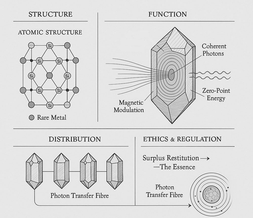 Cristaux à resonance quantique