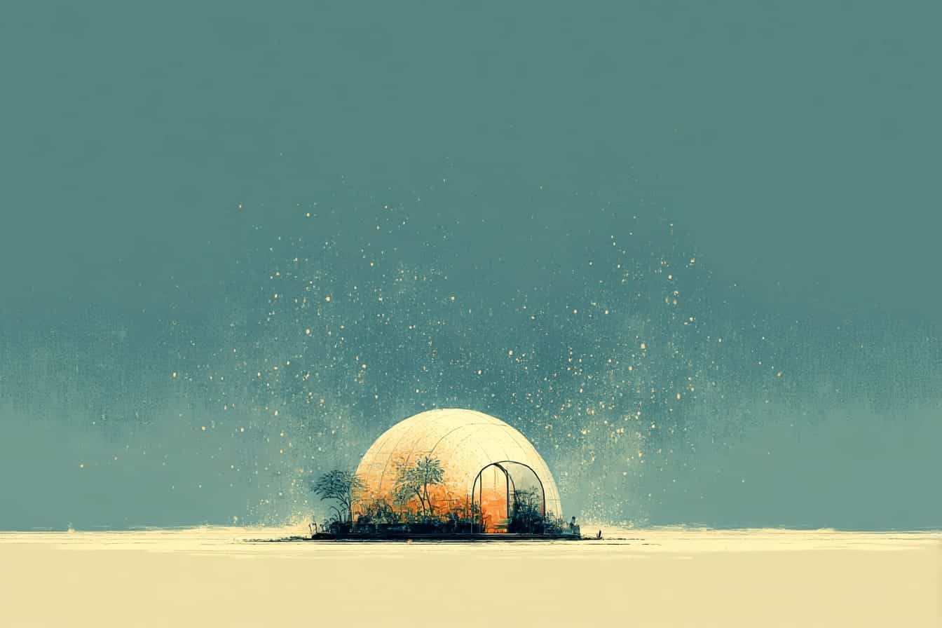 Biosphère du désert : quatre mois pour réapprendre à vivre